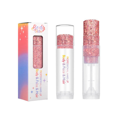 27 color glitter stick face body paint glitter gel mermaid eyeshadow makeup