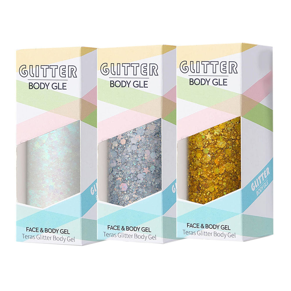 17 set glitter gel sequin body face eyes hair stage shimmer makeup vegan