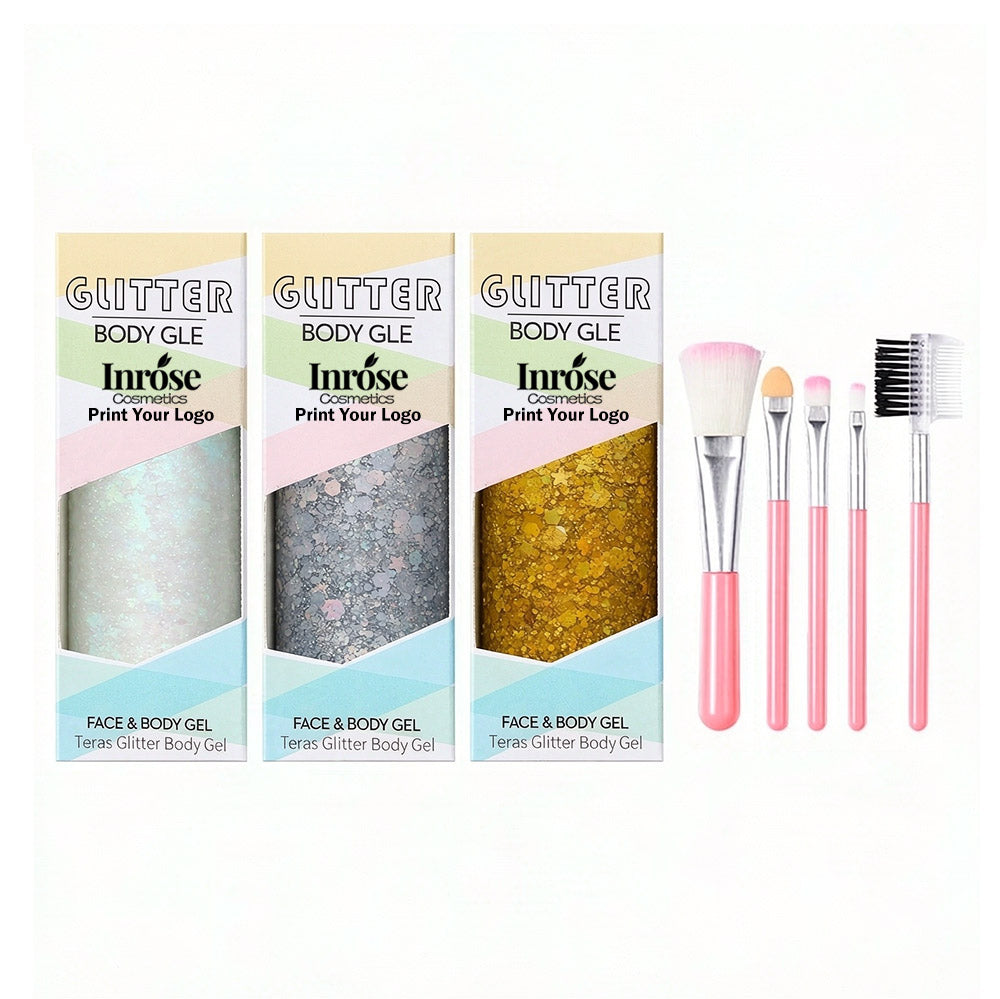 17 Set Glitter Gel Sequin Body Face Eyes Hair Stage Shimmer Makeup Vegan