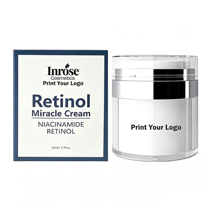 Face Cream Hyaluronic Acid Retinol Anti-Aging Repair Moisturizing 50Ml