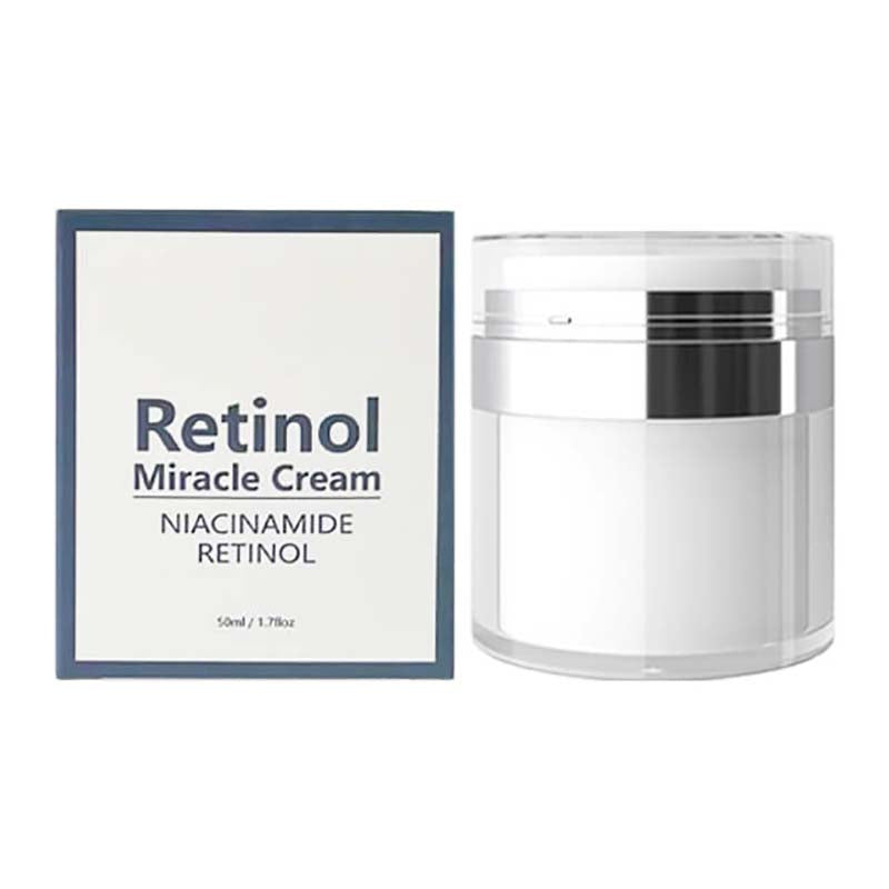 Crème visage à l'acide hyaluronique et au rétinol, anti-âge, réparatrice et hydratante, 50 ml