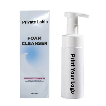 Deep cleansing foam face cleanser mousse camellia hydrating 100ml