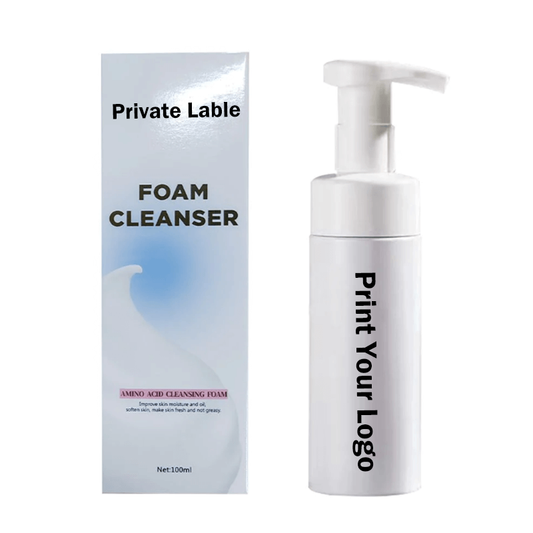 Deep cleansing foam face cleanser mousse camellia hydrating 100ml