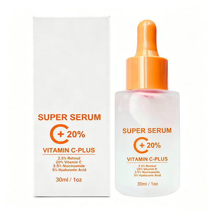 Face Retinol Serum Vitamin C Essence Anti-Wrinkle Hyaluronic Acid Hydrating 30Ml