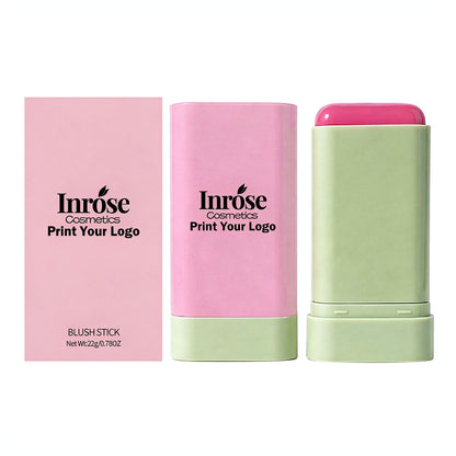 3 Color Blush Stick Cream Blusher Brighten Waterproof Natural Private Label