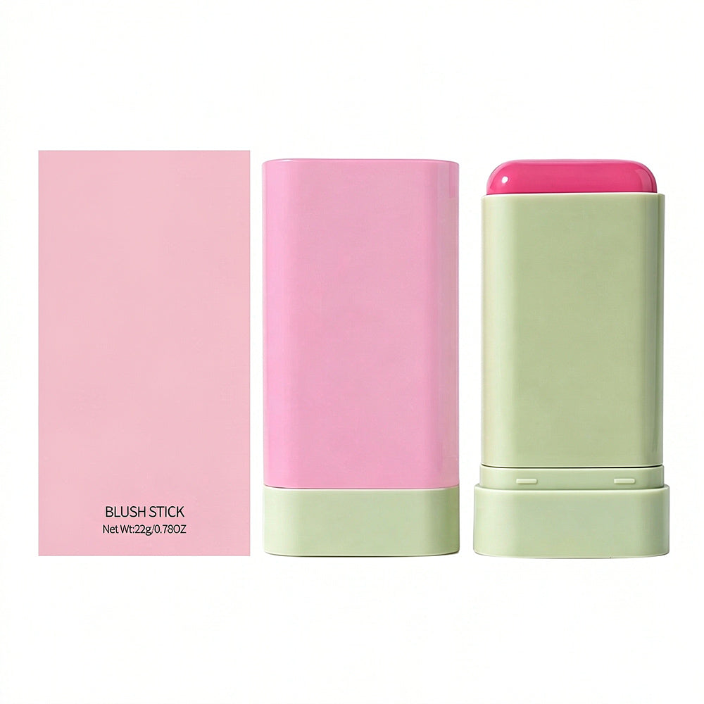 3 Color Blush Stick Cream Blusher Brighten Waterproof Natural Private Label
