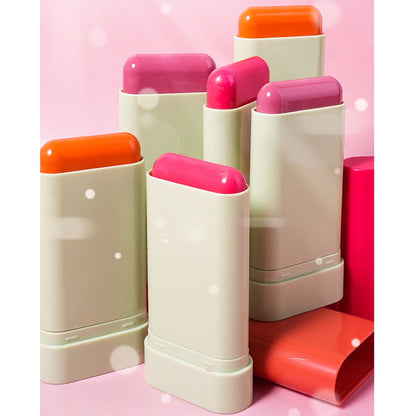 3 Color Blush Stick Cream Blusher Brighten Waterproof Natural Private Label
