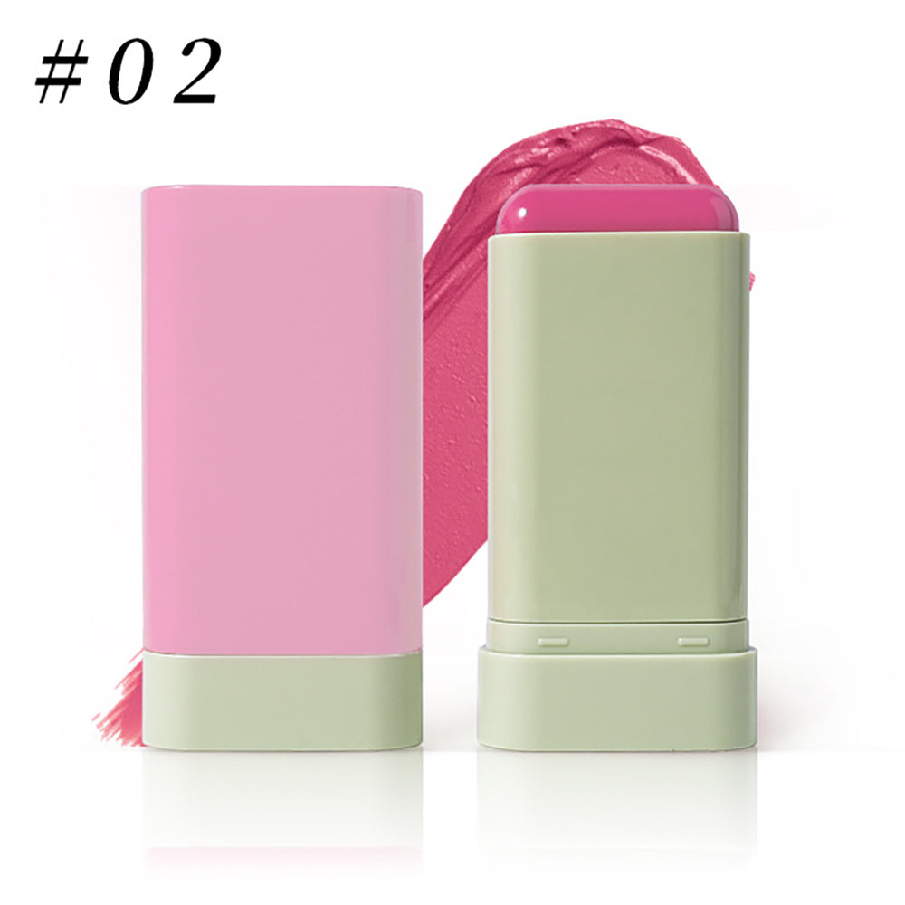 3 Color Blush Stick Cream Blusher Brighten Waterproof Natural Private Label