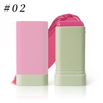 3 Color Blush Stick Cream Blusher Brighten Waterproof Natural Private Label