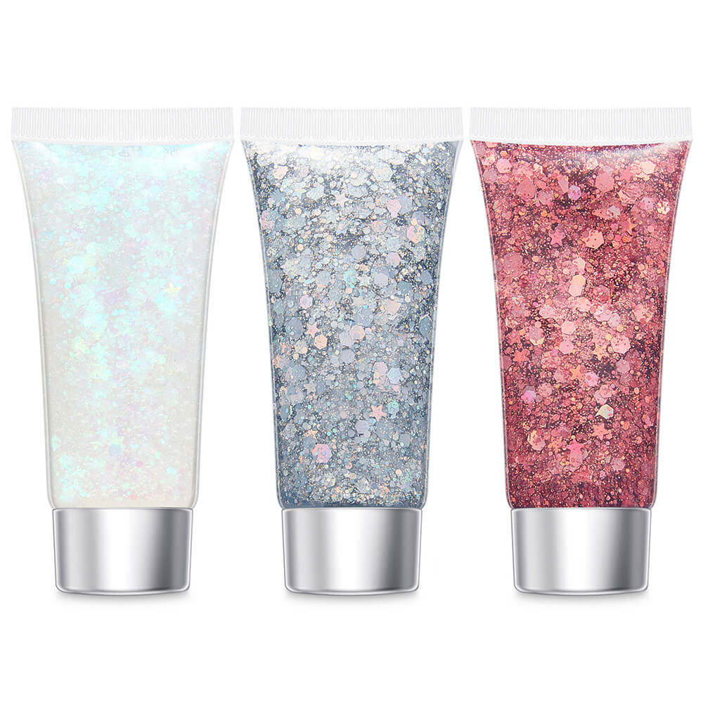 17 set glitter gel sequin body face eyes hair stage shimmer makeup vegan