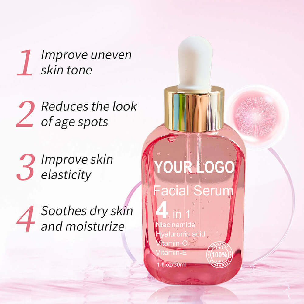 4-in-1 Face Serum Potent Anti-Aging Repair Essence Moisturizing Nourishing 30ml