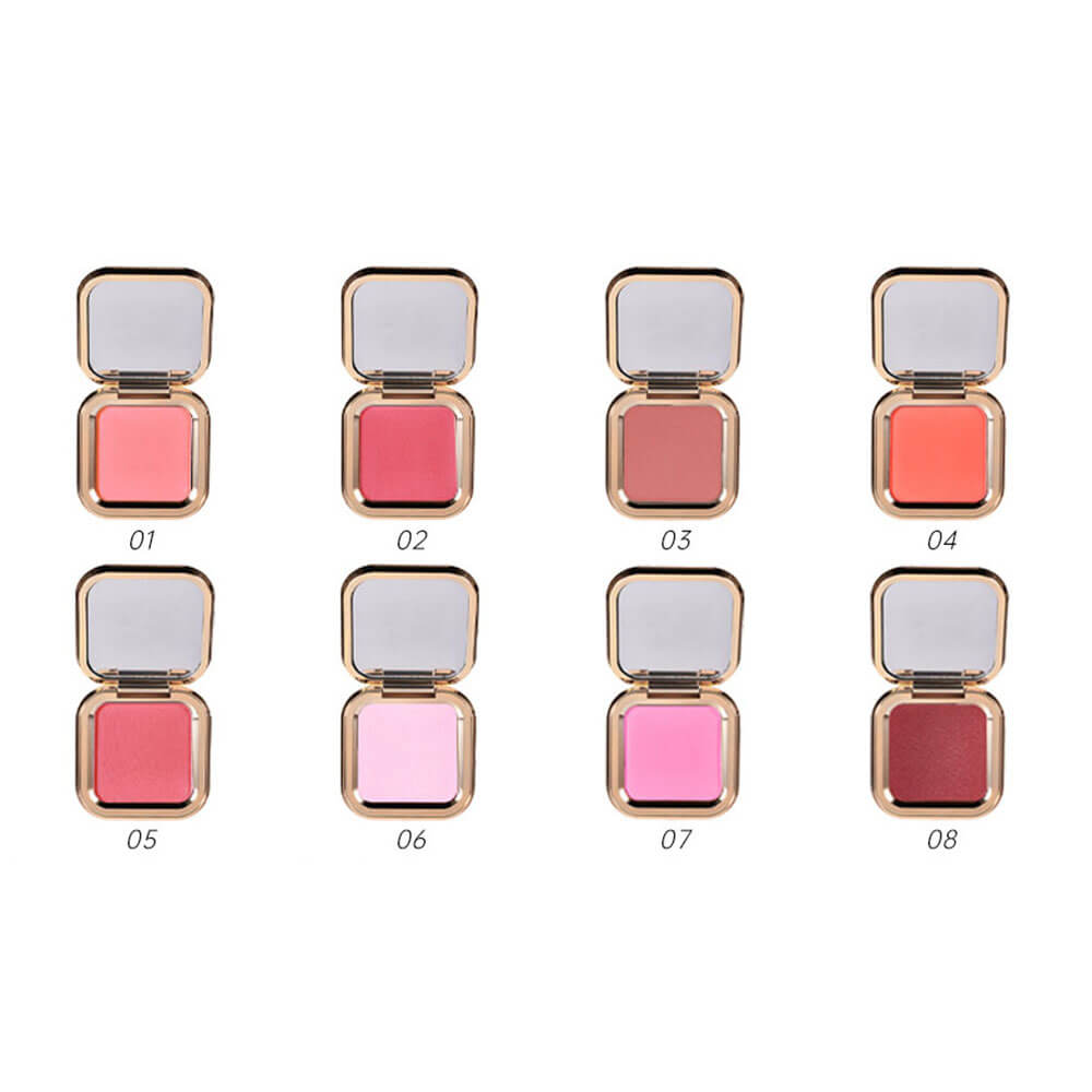 8 color blush powder natural nude cheek makeup matte blush palette