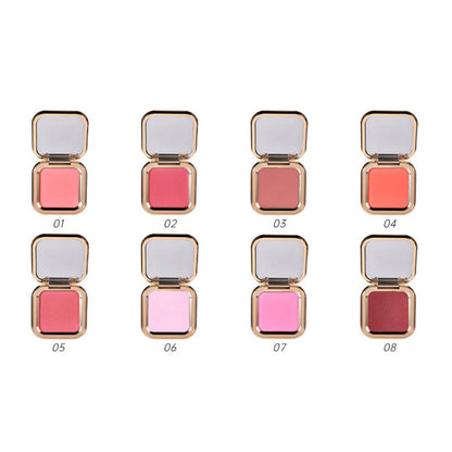 8 color blush powder natural nude cheek makeup matte blush palette