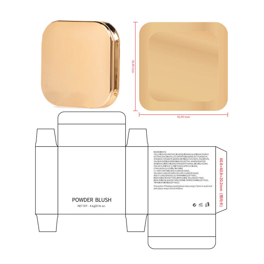 8 color blush powder natural nude cheek makeup matte blush palette