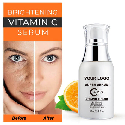 Vitamin C Serum Face Essence Moisturizing Potent Anti-Aging Nourishing 50ml