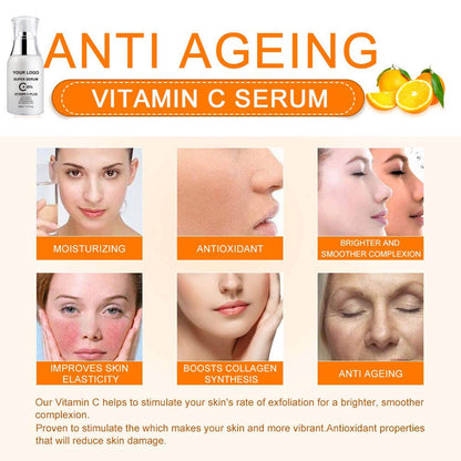 Vitamin C Serum Face Essence Moisturizing Potent Anti-Aging Nourishing 50ml