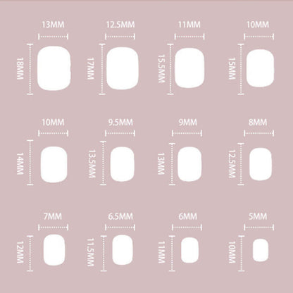 High-end fashion manicure glitter lines diamonds long almond wear nails 24pcs