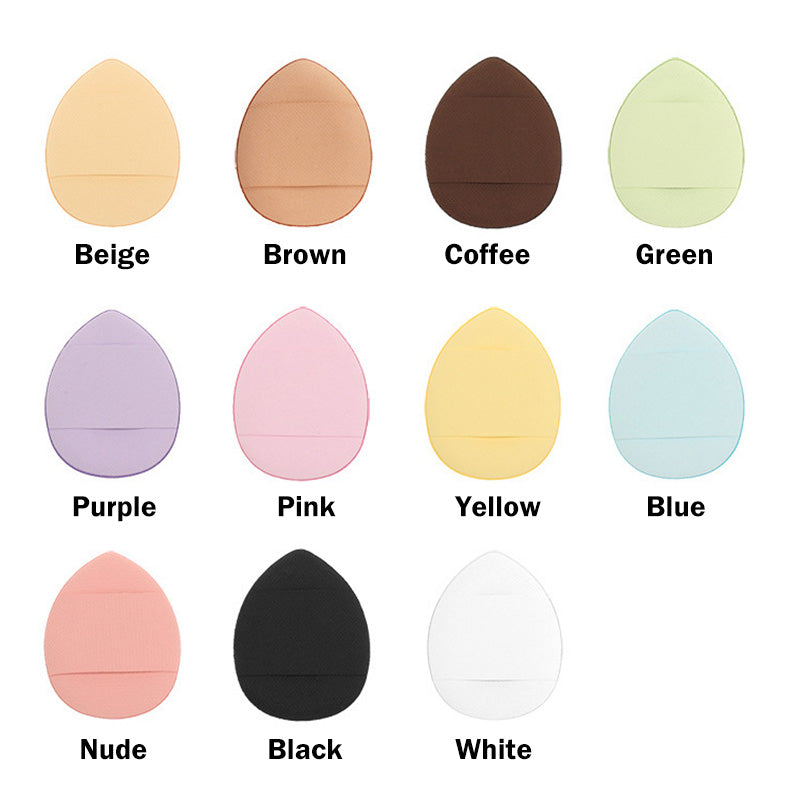 6 pcs small powder puff makeup sponge air cushion cream finger puff