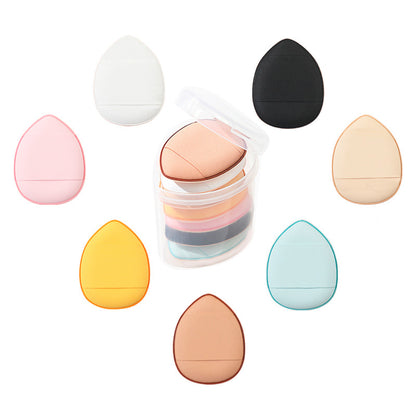 7 pcs small powder puff makeup sponge air cushion cream finger puff