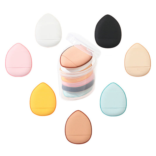 7 pcs small powder puff makeup sponge air cushion cream finger puff
