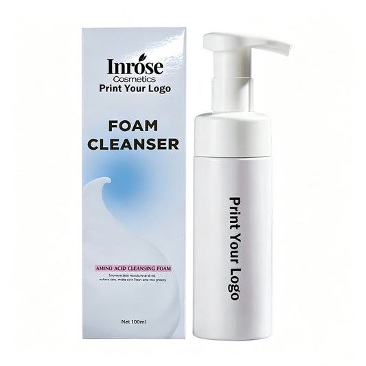 Deep Cleansing Foam Face Cleanser Mousse Camellia Hydrating 100Ml
