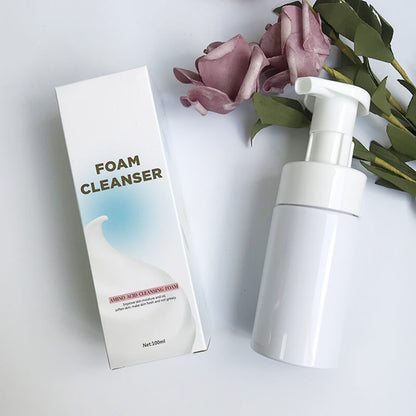 Deep cleansing foam face cleanser mousse camellia hydrating 100ml