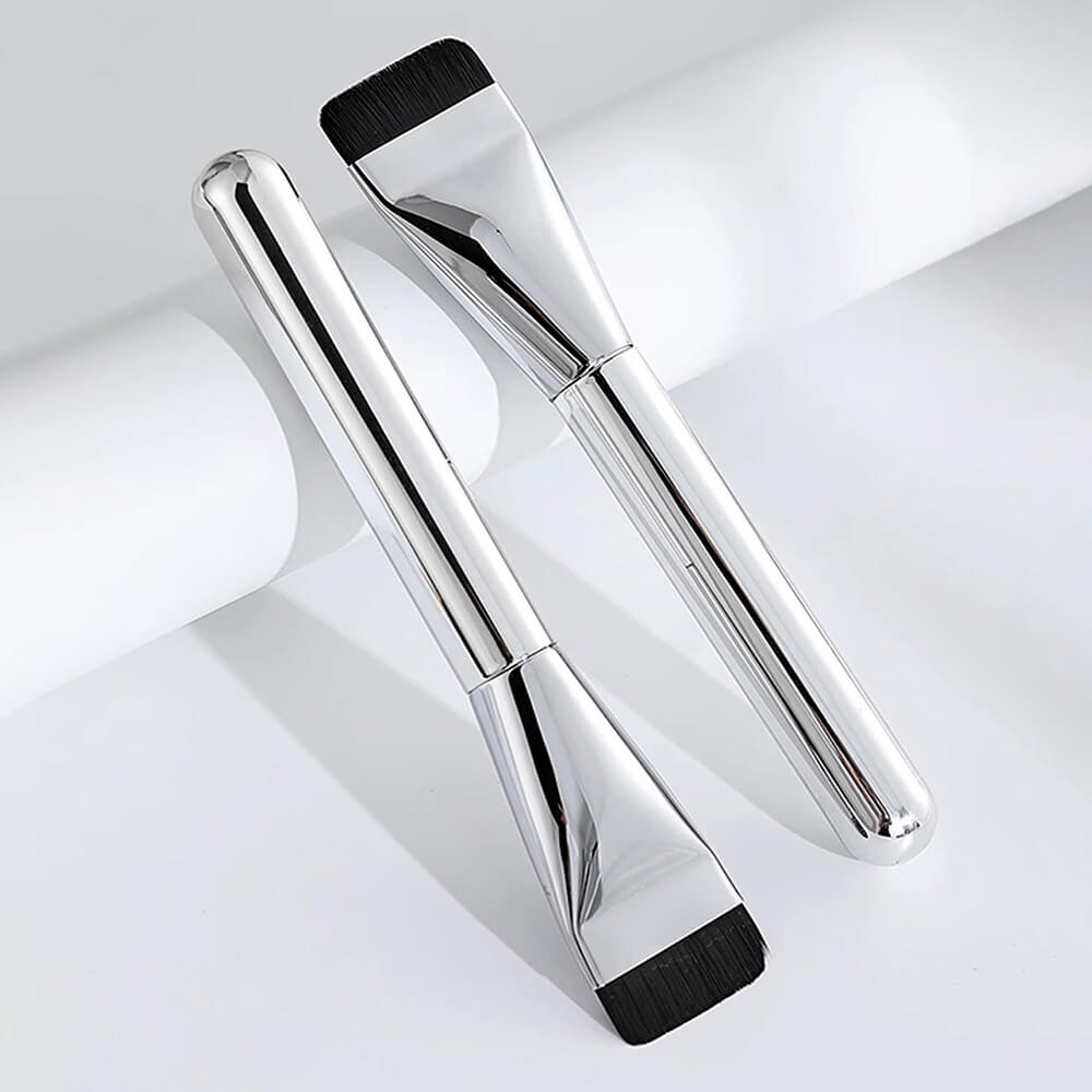 4 color flat-head makeup brush foundation concealer mask brush flawless lightweight