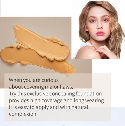 14 color cream foundation concealer BB isolation waterproof long lasting