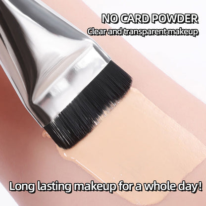 4 color flat-head makeup brush foundation concealer mask brush flawless lightweight