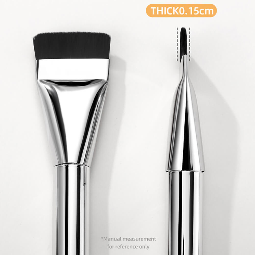 4 color flat-head makeup brush foundation concealer mask brush flawless lightweight