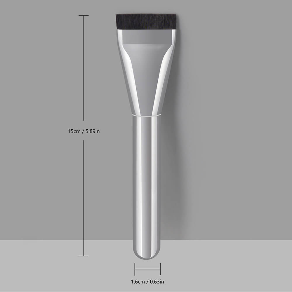 4 color flat-head makeup brush foundation concealer mask brush flawless lightweight