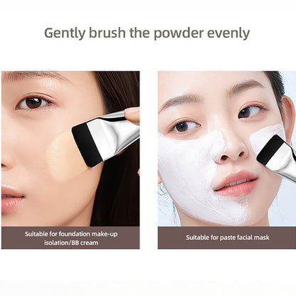 4 color flat-head makeup brush foundation concealer mask brush flawless lightweight