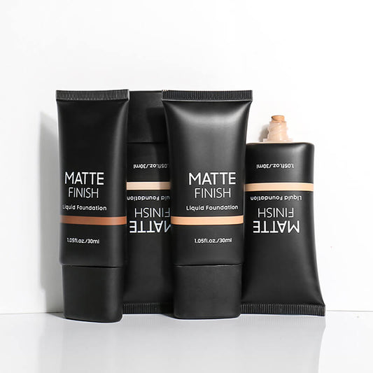 10 color foundation matte full coverage flawless waterproof long lasting