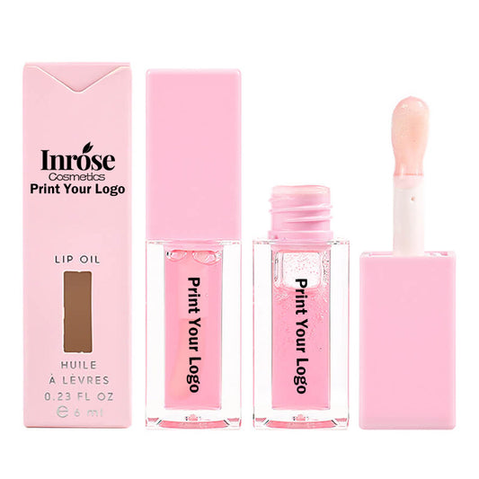 6 color lip oil lip plumping clear lip gloss pouty moisturizing gloss