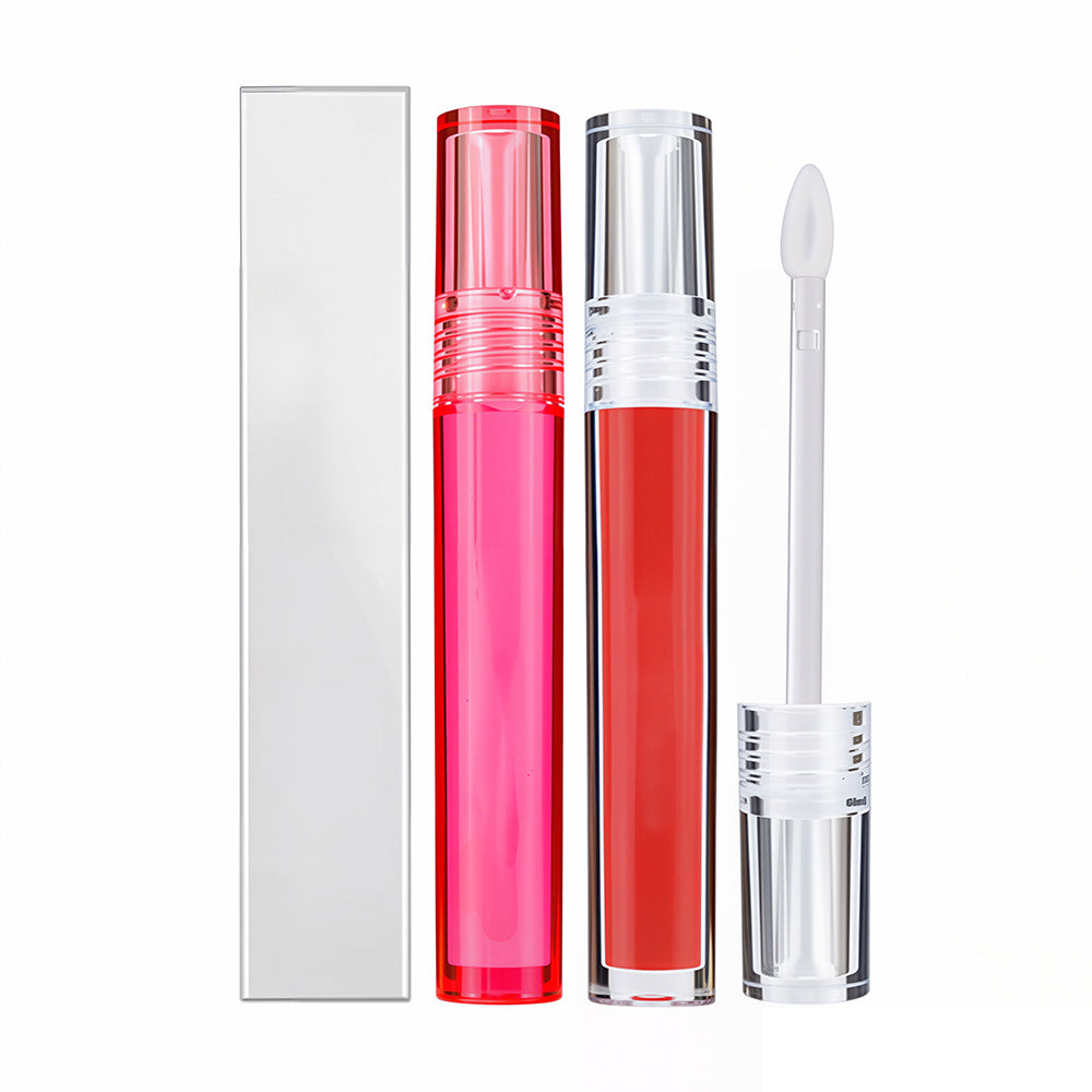 6 Color Lip Oil Fruit Lip Essence Moisturizing Clear Lip Plumping Anti-Drying