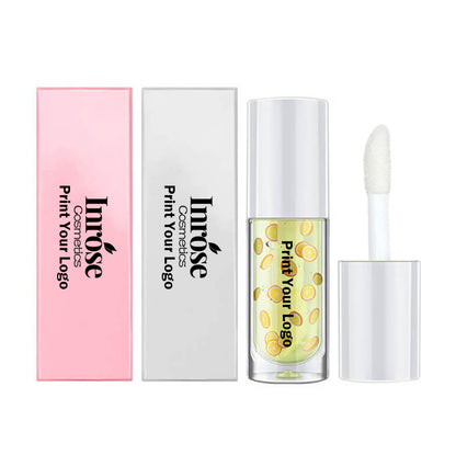 16 color fruit lip oil vegan lip gloss transparent lip plumping