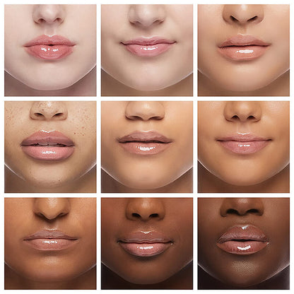 6 color lip oil lip plumping clear lip gloss pouty moisturizing gloss