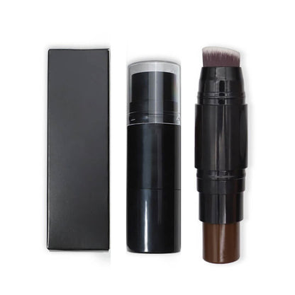 19 color concealer contour stick with brush waterproof full cover black tube