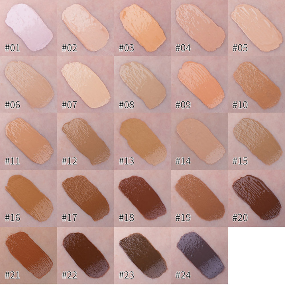 24 Color Liquid Concealer Contour Stick Nose Shadow Long Lasting Waterproof