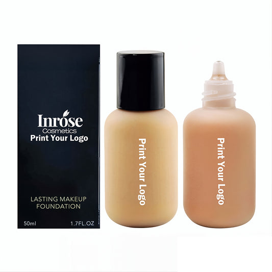 16 Color Liquid Foundation Matte Full Coverage Long Lasting Private Label