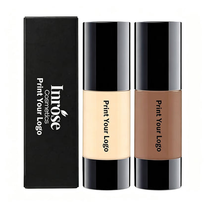 25 Color Full Coverage Foundation Matte Finish Waterproof Natural For All Skins