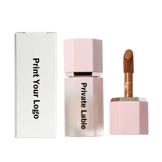18 color liquid concealer natural foundation isolation pink tube