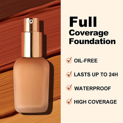 10 color foundation full coverage SPF15 flawless Isolation waterproof
