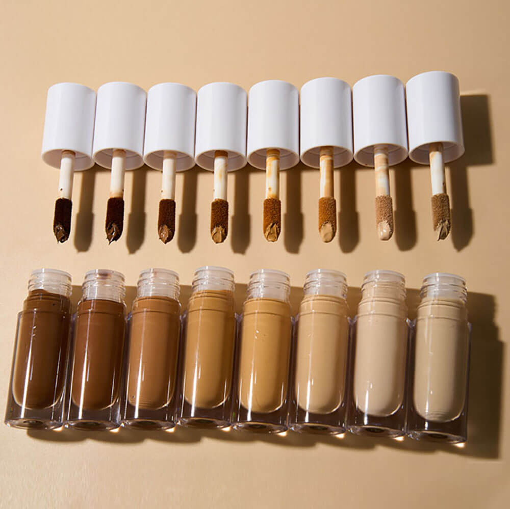 11 color liquid concealer full coverage cover blemishes vegan private label