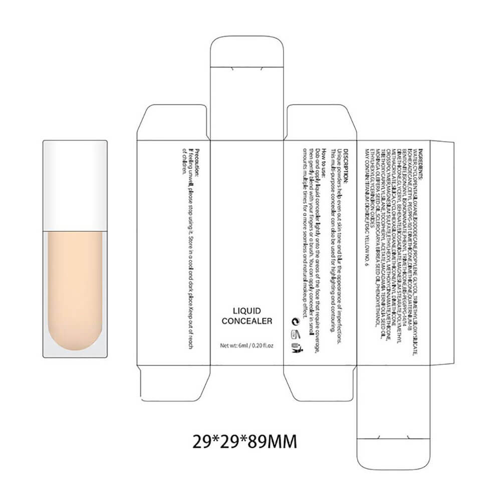 11 color liquid concealer full coverage cover blemishes vegan private label