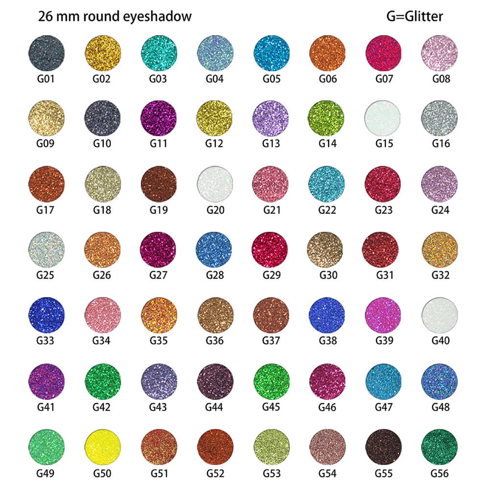30 color DIY eyeshadow palette 26mm long lasting high pigmented
