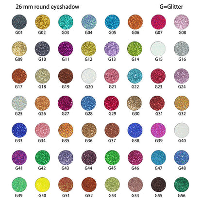 30 color DIY eyeshadow palette 26mm long lasting high pigmented