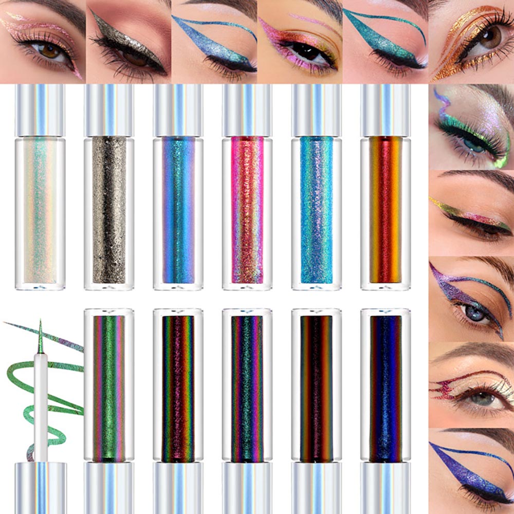 19-Color Chameleon Liquid Eyeliner Glitter Quick-Drying Under-Eye Enhancer Pen