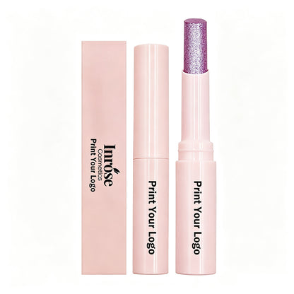 6-Color Jelly Eyeshadow Stick Pearlescent High Pigment Highlighter Stick Vegan