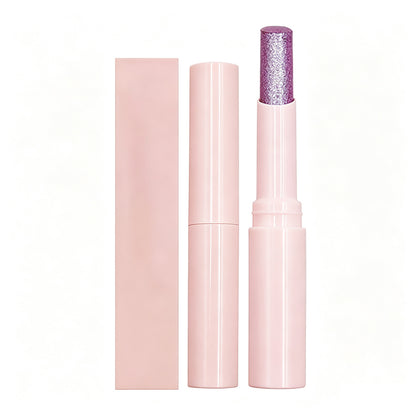 6-Color Jelly Eyeshadow Stick Pearlescent High Pigment Highlighter Stick Vegan